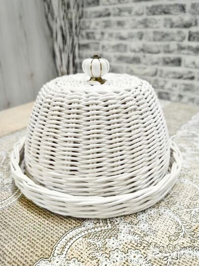 Хлебница декоративная плетеная