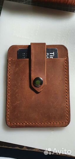 Картхолдер из натуральной кожи