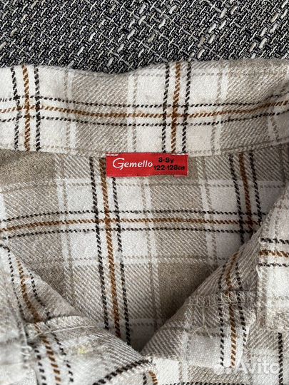 Комплект рубашка и кожаные брюки