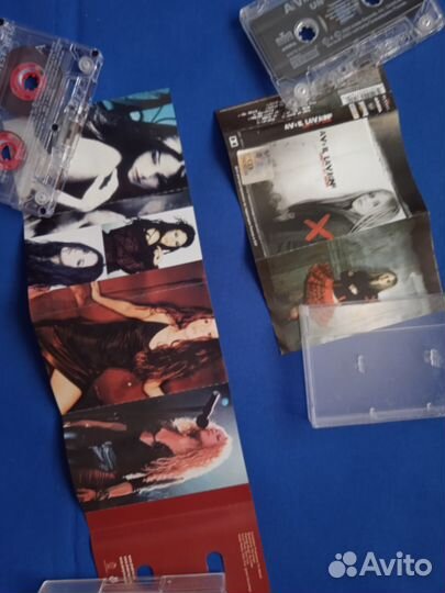 Madonna Seline Dion Avril Lavigne аудиокассеты