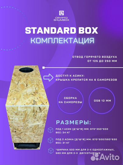 Шумоизоляционный Шумбокс для асика asic Шумобокс