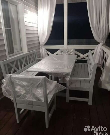 Комплект уютной мебели на террасу