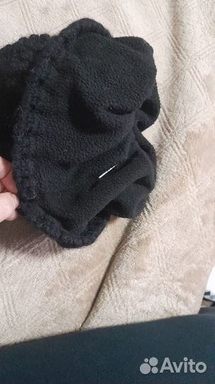 Шапка женская вязаная черная