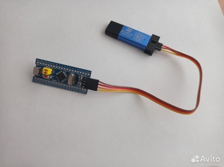 Плата stm32 + ST-link V2