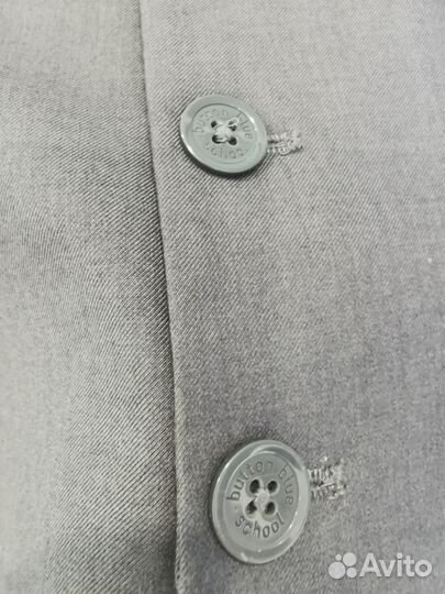 Жилет школьный Button Blue 146