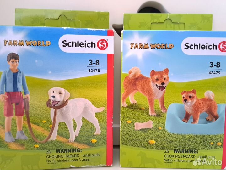 Schleich собаки и кошки