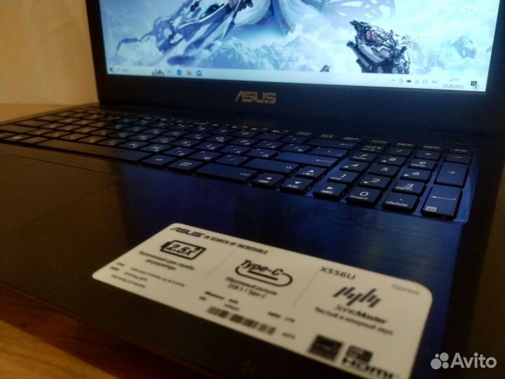 Игровой ноутбук asus