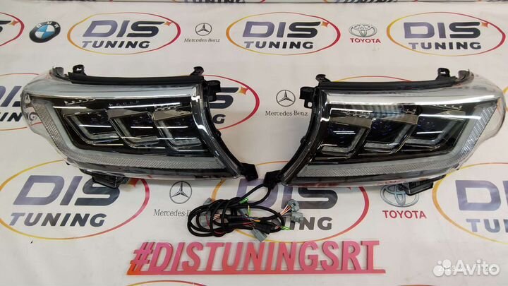 Фары lc200 стиль 300 08-15г land cruiser 200