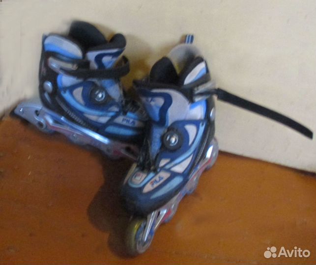 Детские раздвижные роликовые коньки Fila (35-38)