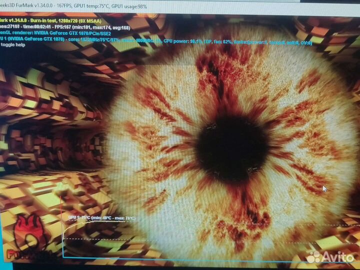 Видеокарта gtx 1070 8gb
