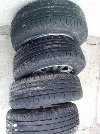 Комплект колес на оригинальных дисках r 16 outland