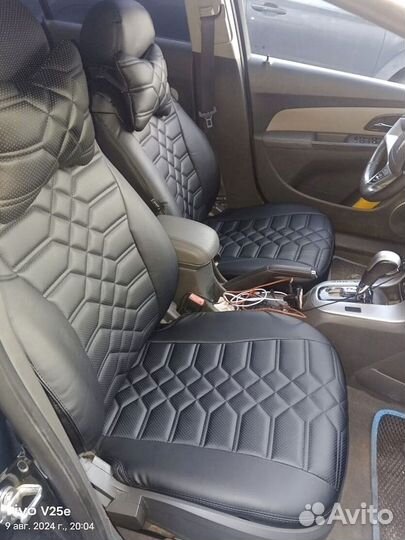 Чехлы на сиденья Форд Мондео 4 Титаниум 2013г