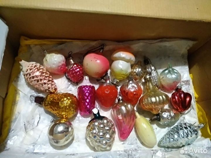 Елочные игрушки СССР, ёлочка из мишуры