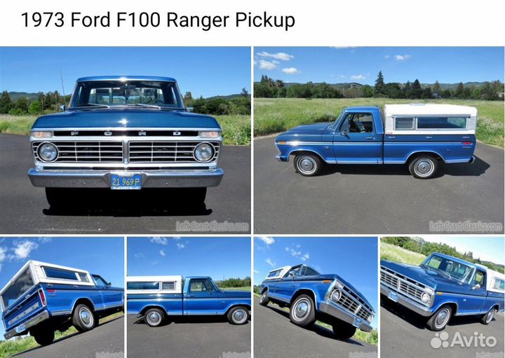 Модель 1:18 ford F-100 Pick-Up Deluxe