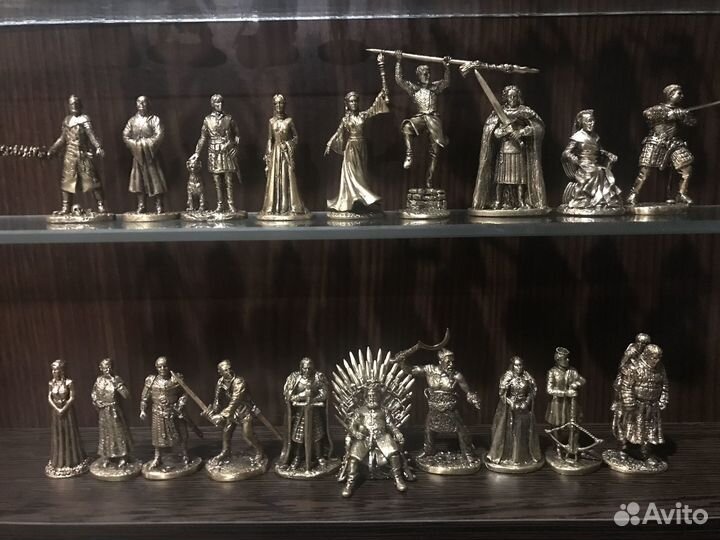 Бронзовые фигурки солдатики Игра престолов