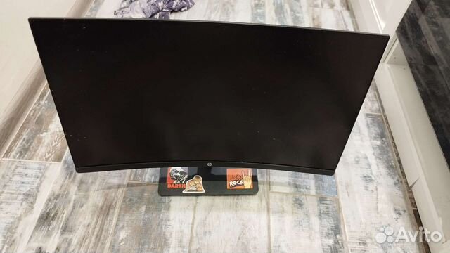 Монитор HP27x curved матрица сломана