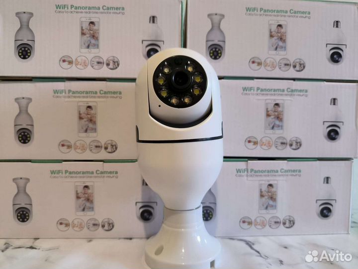 Камера видеонаблюдения wifi (лампочка)