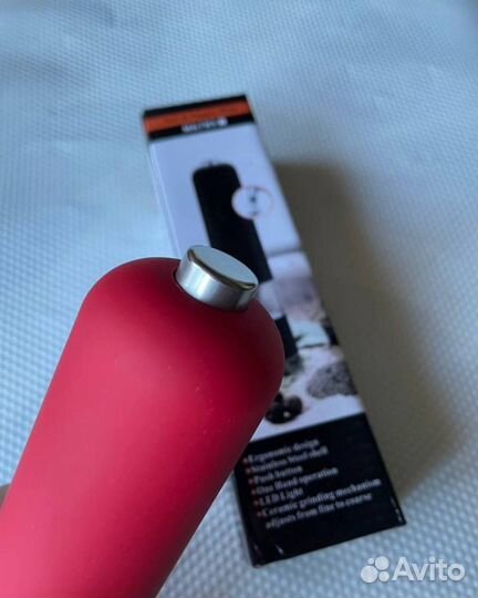 Мельница для специй электрическая с подсветкой