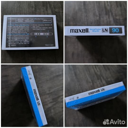 Аудиокассеты новые запечатанные