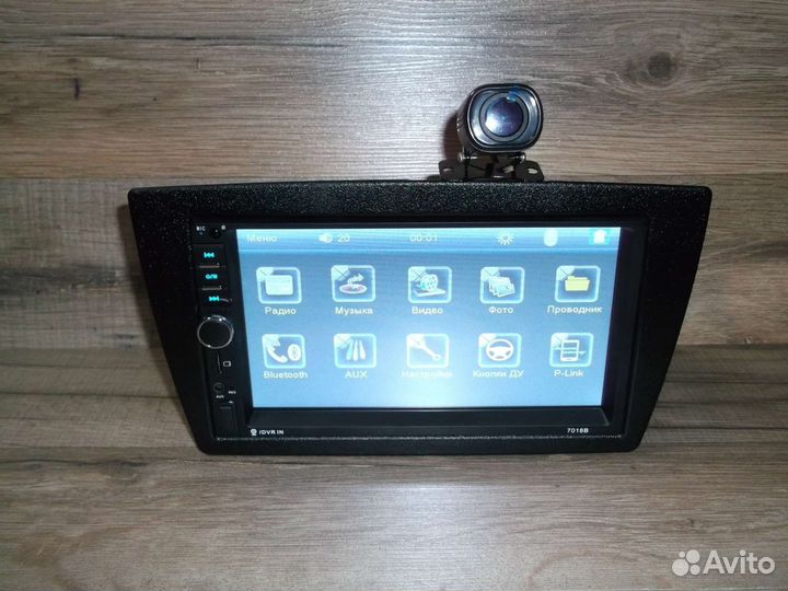 Магнитола 2DIN LADA Kalina 2 с камерой