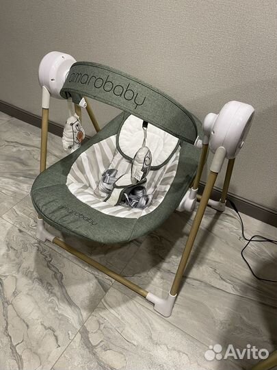 Детские электронные качели amarobaby