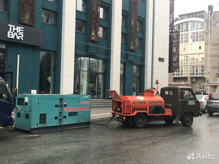 Аренда генератора от 10 до 500 кВт в Уфе