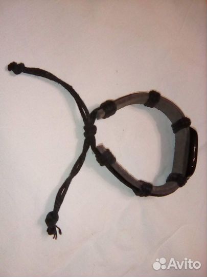 Браслет кожаный Зодиак - Рыбы