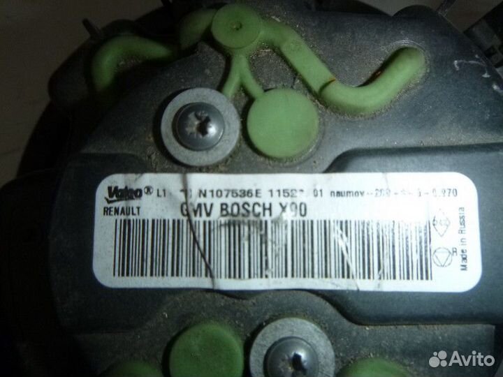 Моторчик печки renault duster 2012