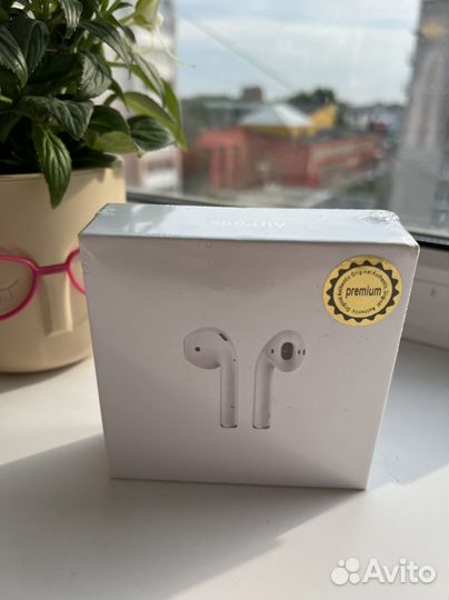 Беспроводные наушники apple airpods 2