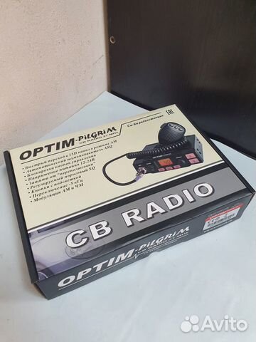 Автомобильная рация Optim–Pilgrim 12/24 новая