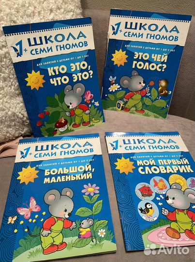 Развивающие детские книжки семь гномов