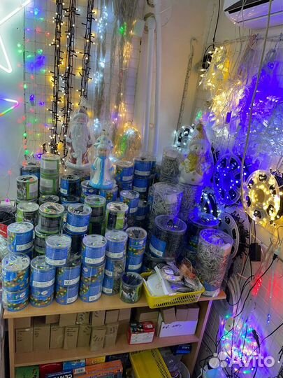 Гирлянды прожектора