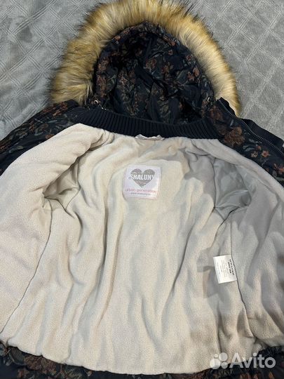 Зимний комбинезон для девочки 104