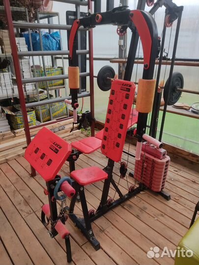 Тренажёры и штанга