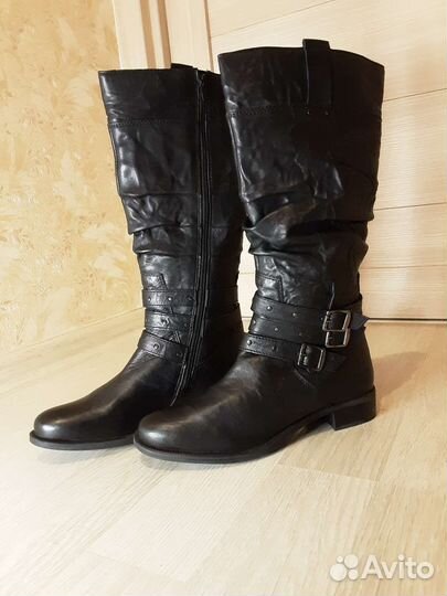Сапоги женские новые осенние нат. кожа, р. 40