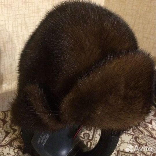 Шапка норковая женская бу