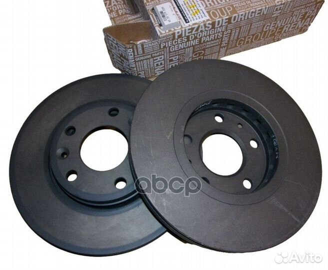 Диски тормозные передние (2шт) Duster F4R