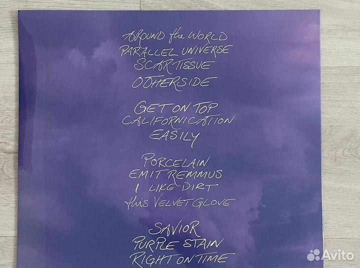 Red Hot Chili Peppers - Californication винил 2LP