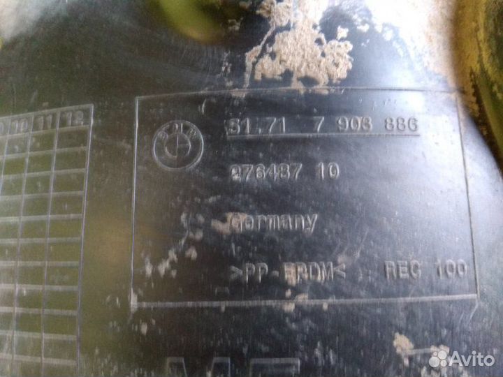 Локер передний правый (подкрылок) Bmw 5-Серия F10