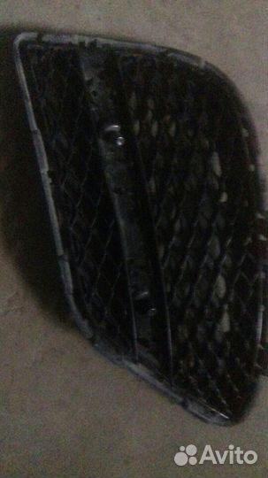 Решетка бампера на w 222 правая