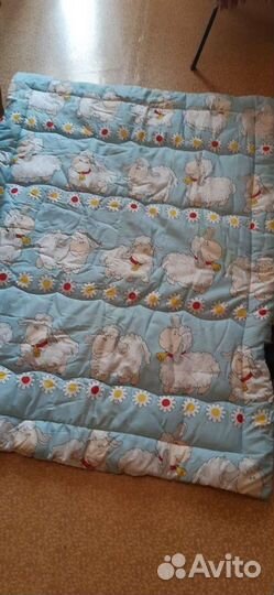 Бортики в детскую кроватку/одеяло