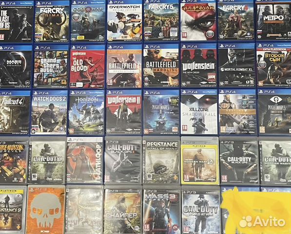 Игры на PlayStation 5, PlayStation 4, PS 3