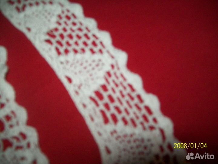 Воротничок И манжеты вязаные ажурные