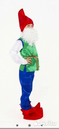 Костюм карнавальный Гномик
