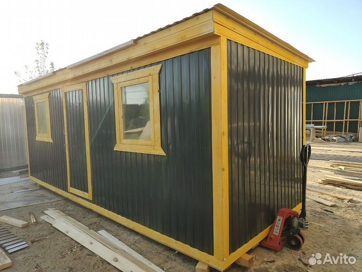 Вагончик с надежной крышей, с гарантией