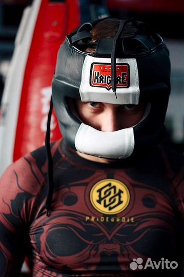 Боксерский шлем с бампером