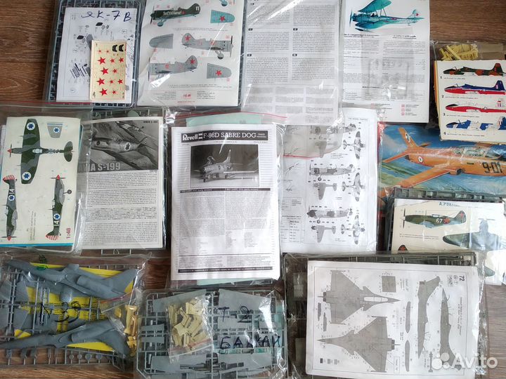 Авиация 1 48 Сборные модели