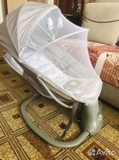 Электро качеля (шезлонг) от 0 до 12 мес