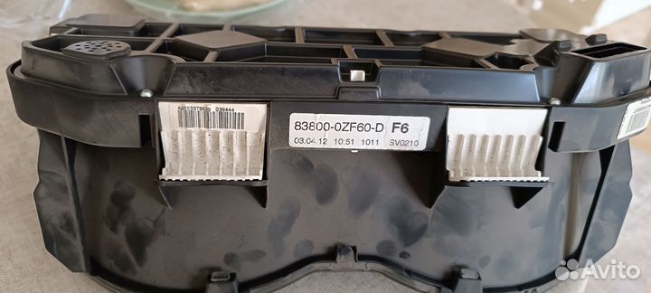 Щиток приборов toyota corolla е 150