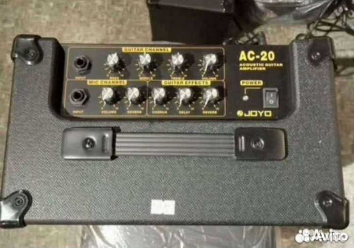 Комбики Joyo 20Вт для электроакустических гитар